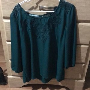 Three quarter sleeve Maurice’s top